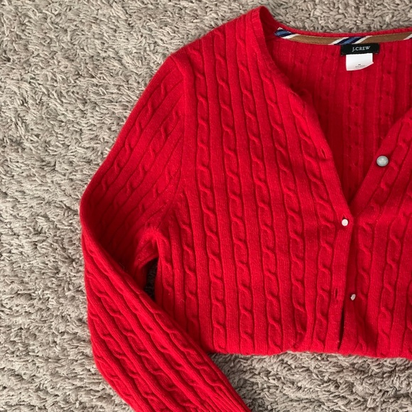 J. Crew vintage cashmere knit sweater - Picture 2 of 3